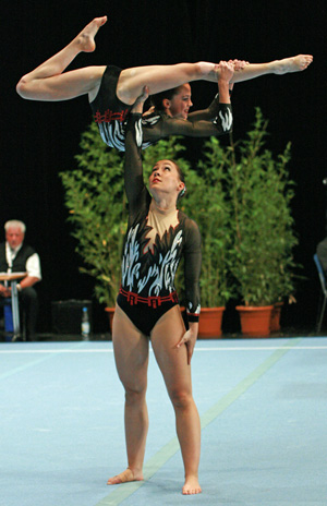 Janina Hiller und Sophia Müller aus Albershausen