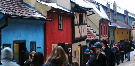 Goldenes Gässchen in Prag