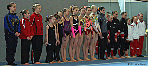 Das Starterfeld der Süddeutschen Meisterschaft Schüler 2010