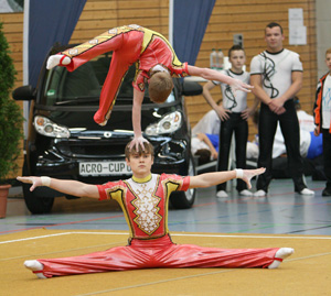 Sergey Roslyakov und Artem Novokshonov aus Russland