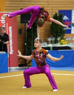 Sergey  Roslyakov und Artem Novokshonov aus Omsk