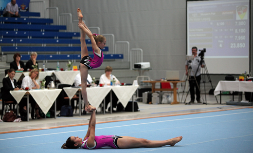 Sarah Haslinger und Lara Kielkopf