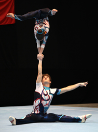 Nicolas Vleeshouwers und Laure de Pryck aus Belgien