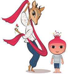 Maskottchen für Baku