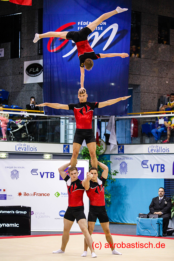 Rico Dietze, Tobias Otto, Vincent Kühne und Laurin Werner