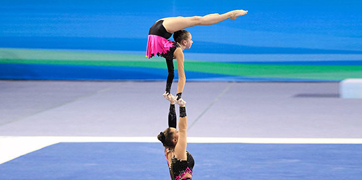 Annalena Kunz und Kim Weickert